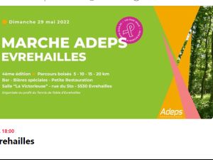 Marche Adeps 20 km  vrehailles (Yvoir)