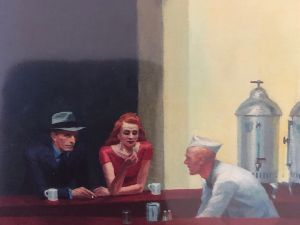 Exposition sur écran d’Edward Hopper
