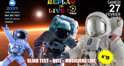 TOUS EN LIGNE ! Blind Test Quiz Musiciens Live