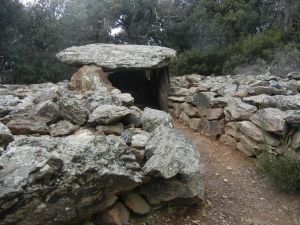 St Michel de Llotes , les dolmens , Casefabre