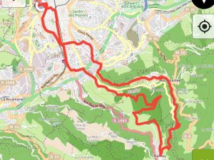 Sortie VTT depuis le Clapier - Parcours de 25 km