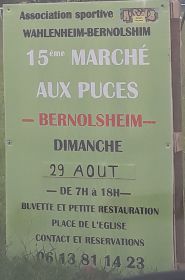 Resto   Bernolsheim (march aux puces au village)