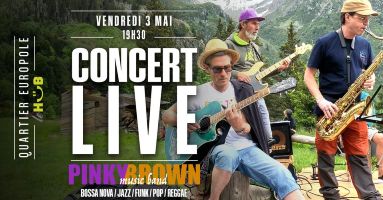 Concert Pinky Brown / Music Band au Hb