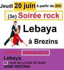 Soire rock Lebaya (Brezins)