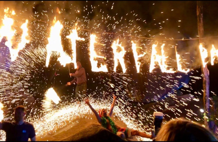 Waterfall Rave Party