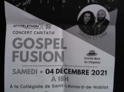 Concert gospel fusion