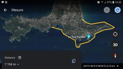Parcours approximatif