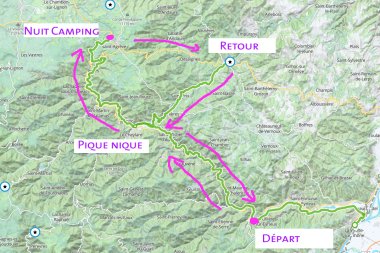 Le trajet